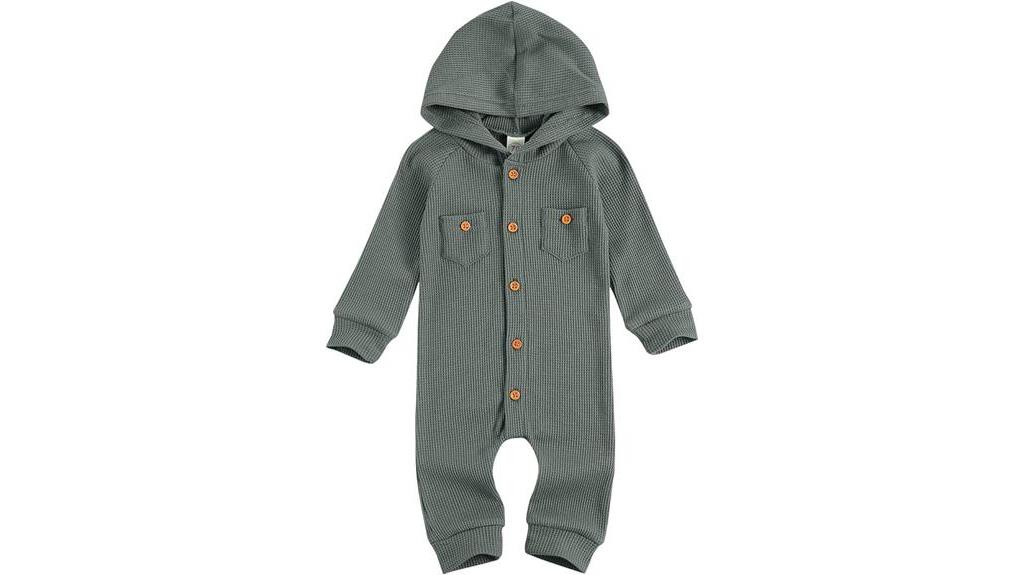 adorable unisex baby romper