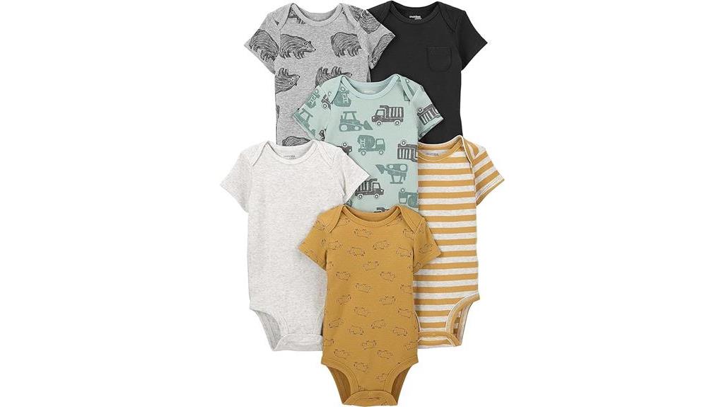 baby boy bodysuit set