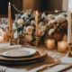 bohemian inspired wedding table decorations