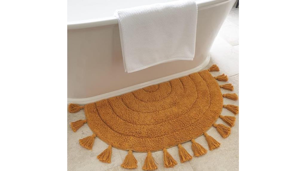 bohemian rug with tassels