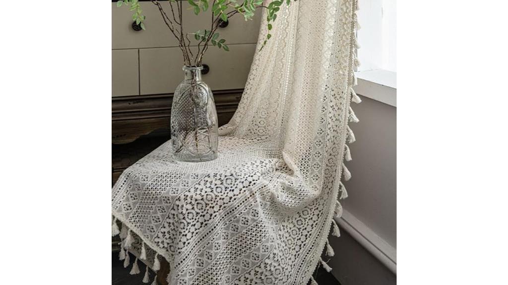 bohemian style tassel curtains