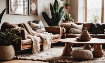 boho chic living room