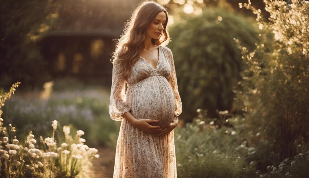 boho chic maternity fashion