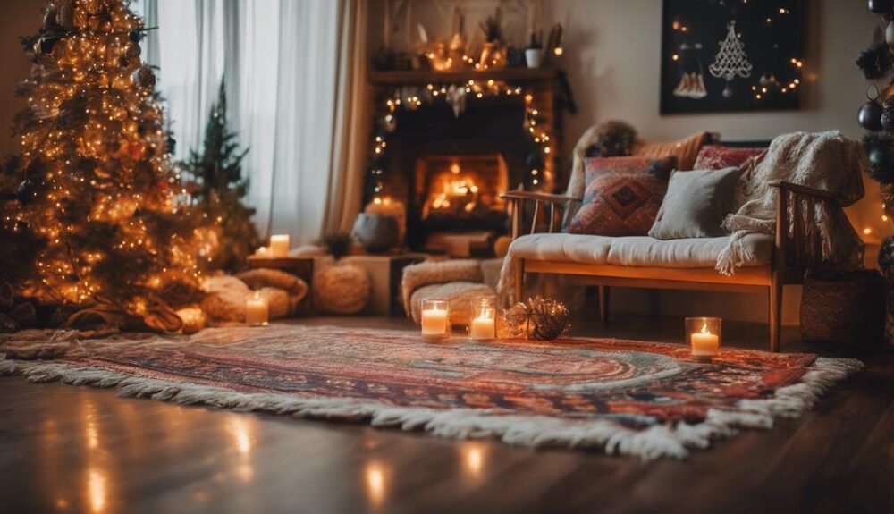 boho christmas decor magic