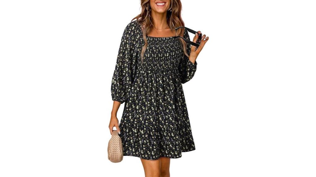 boho floral summer dress