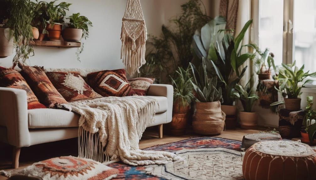 boho inspired home decor