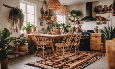 boho inspired kitchen decor ideas