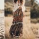 boho maxi skirt collection