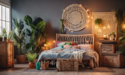 boho nightstands for bedroom