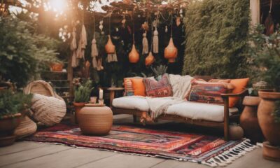 boho outdoor rug collection