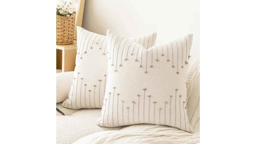 boho pillow covers set