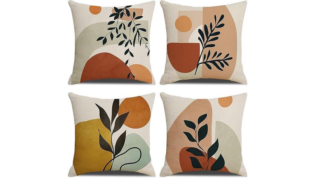 boho pillow covers set