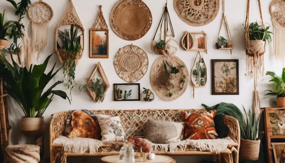 boho wall decor inspiration