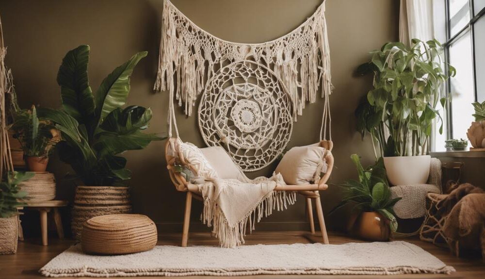 chic boho nursery decor