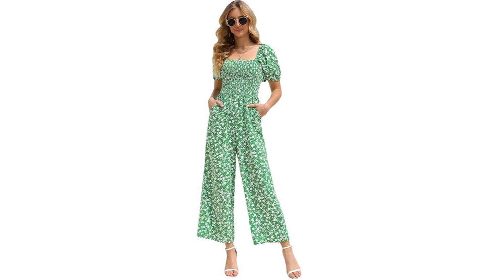 chic floral jumpsuits trend