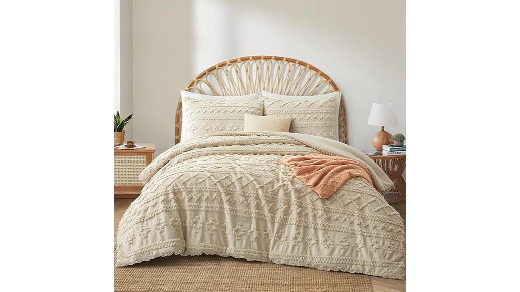 elegant beige queen comforter