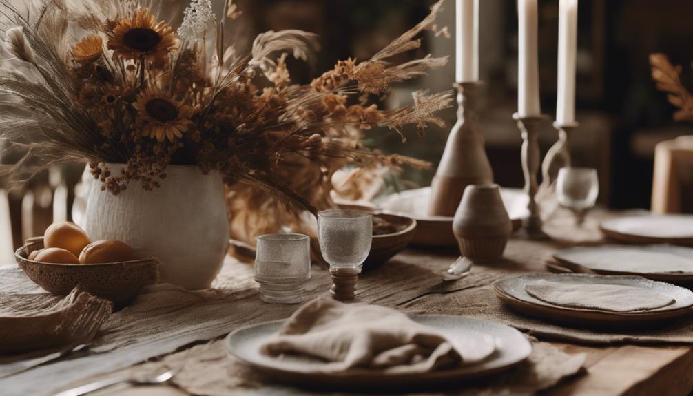 elegant table setting inspiration