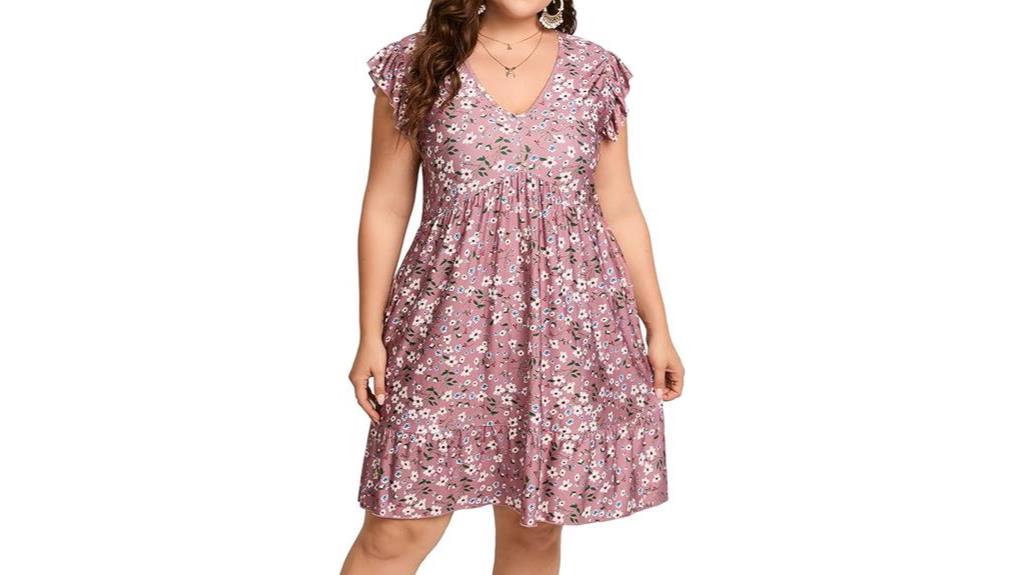 fashionable and comfortable dress