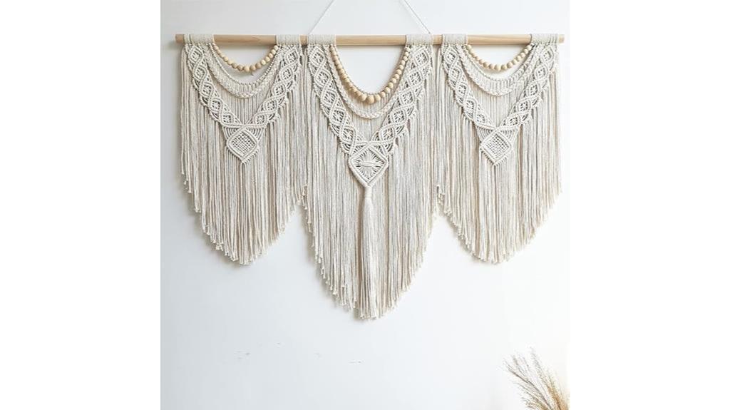 handmade macrame wall decor
