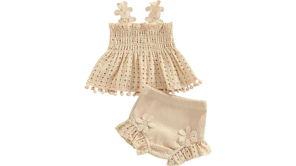 infant girl s summer outfit