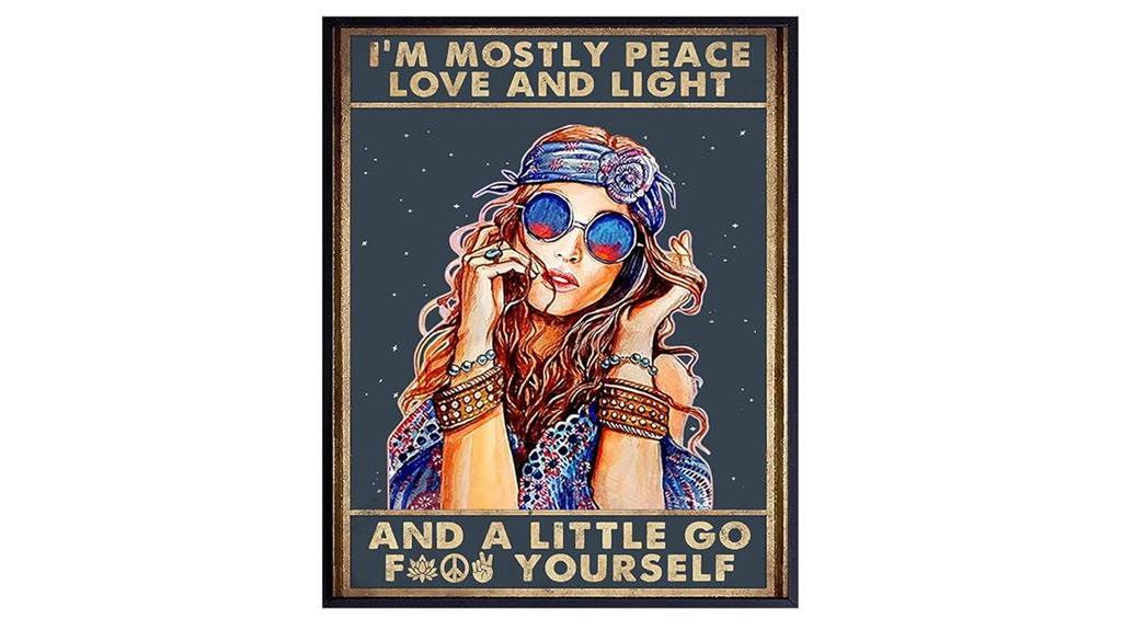 peace love light decor