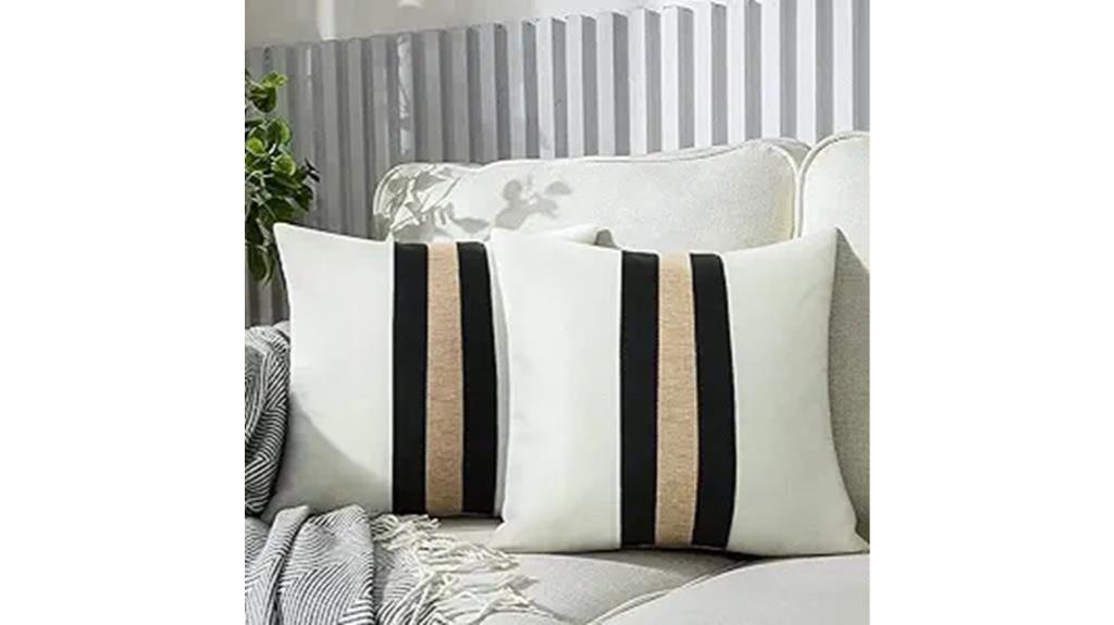 rustic farmhouse themed pillows