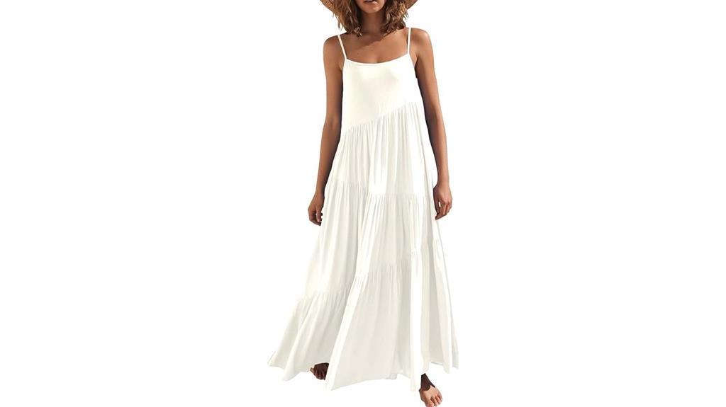 sleeveless summer sundress for women
