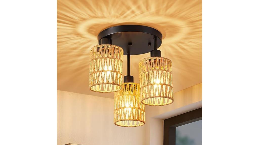 stylish bohemian ceiling lights
