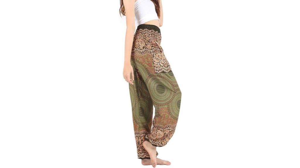 stylish boho harem trousers