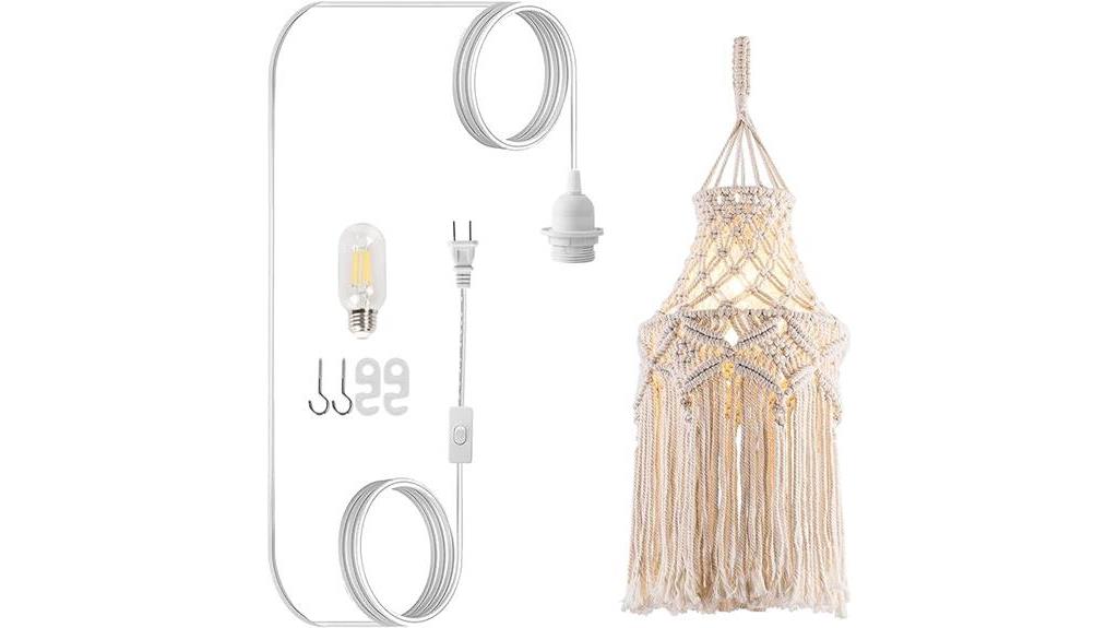 stylish boho pendant lighting