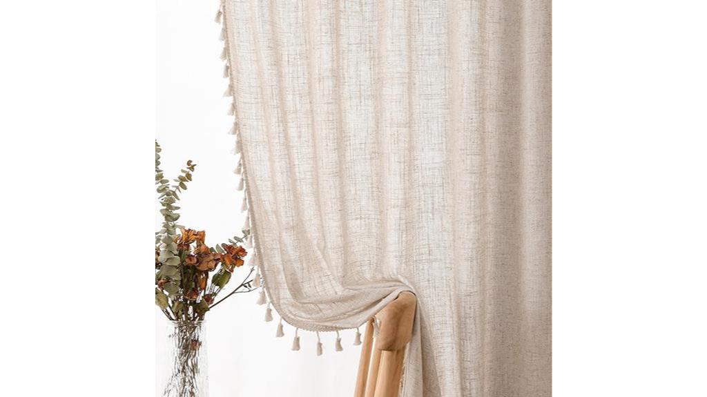 stylish linen curtains available