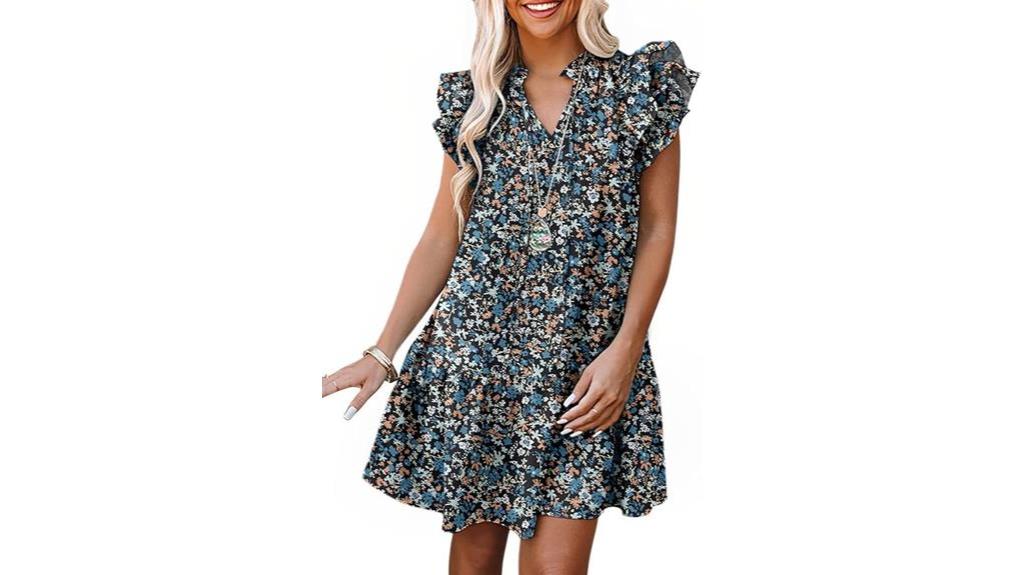 stylish summer mini dress