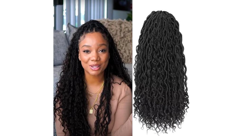 18inch river locs crochet
