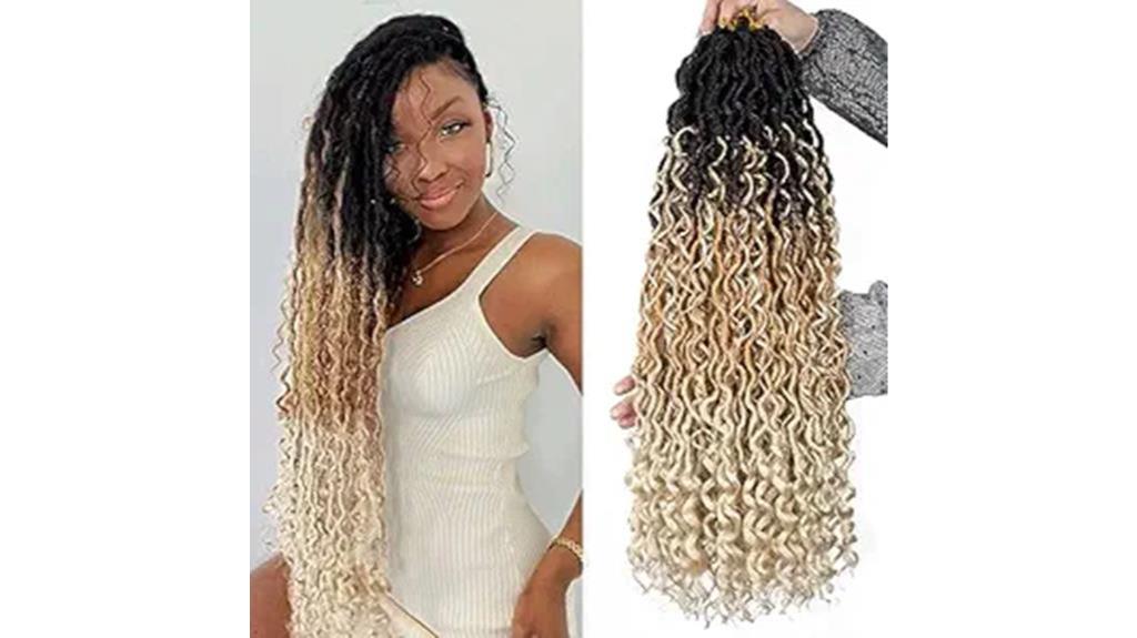 30 inch ombre blonde locs