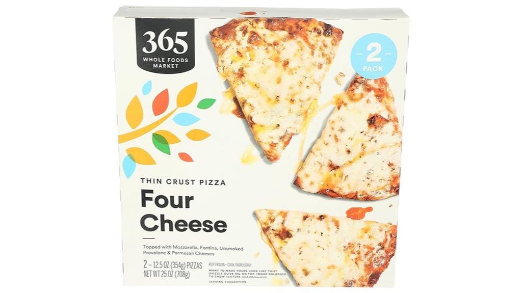 365 frozen pizza two pack