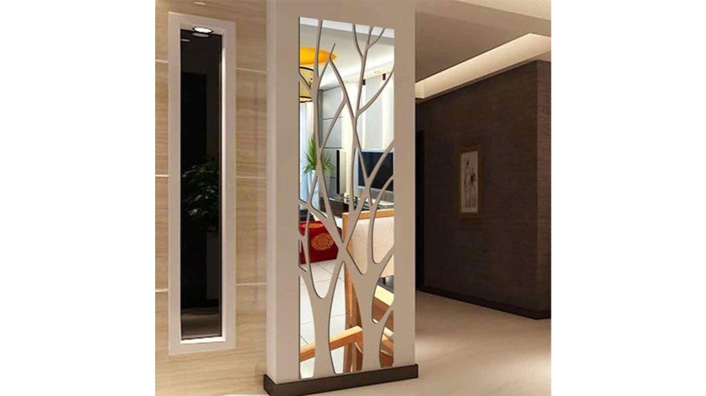 3d diy mirror decor