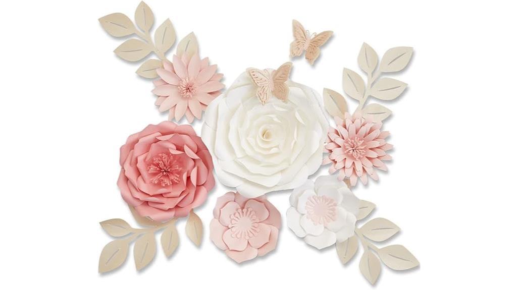 3d paper flower decorations