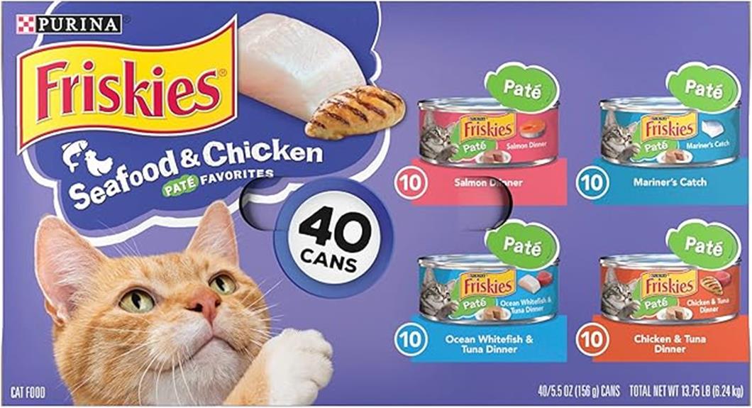 40 pack friskies cat pate