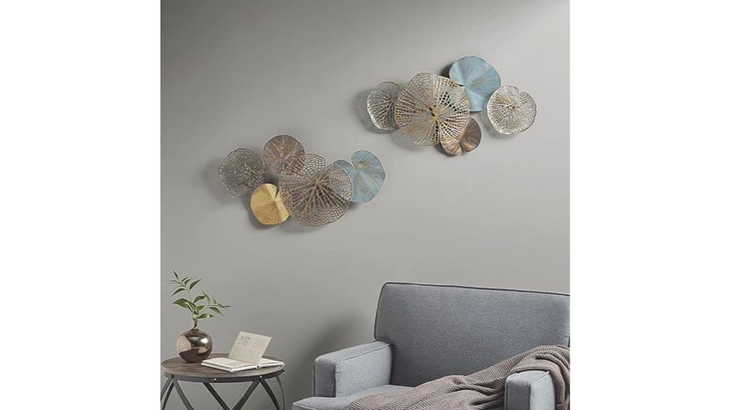 abstract coastal wall art
