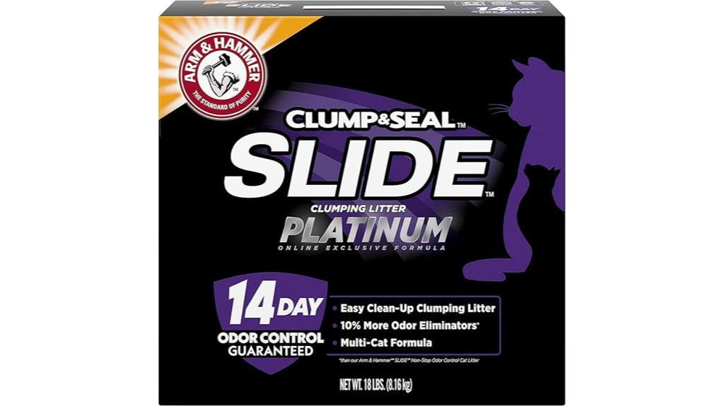 advanced clumping litter formula