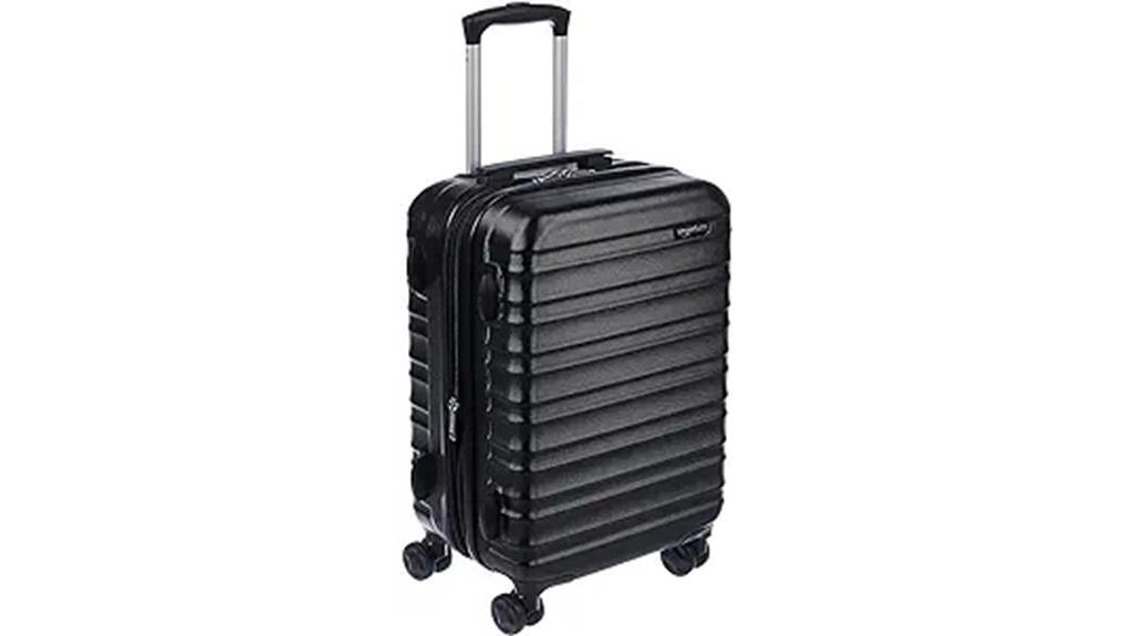 amazon basics hardside carry on spinner