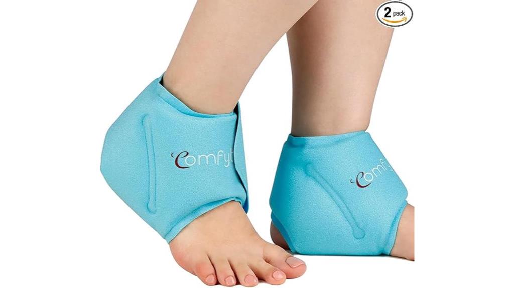 ankle ice pack compression
