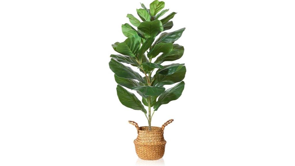 artificial fiddle leaf fig