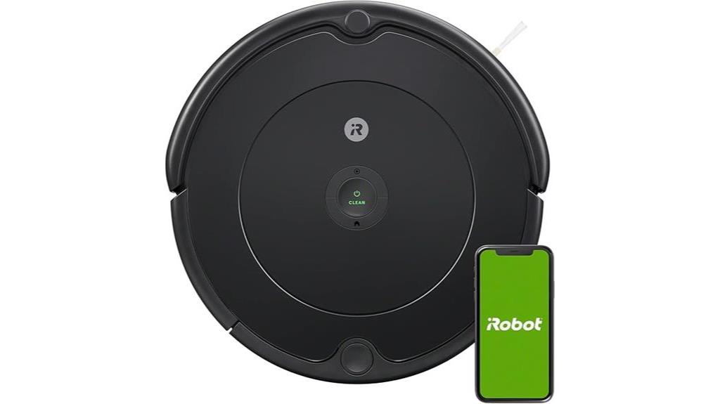 automated cleaning with roomba