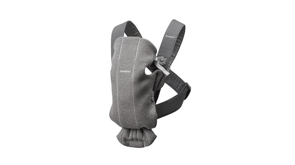 babybj rn carrier in grey