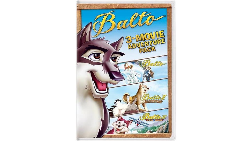 balto movie trilogy set