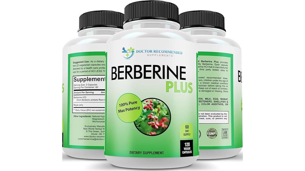 berberine plus doctor recommended