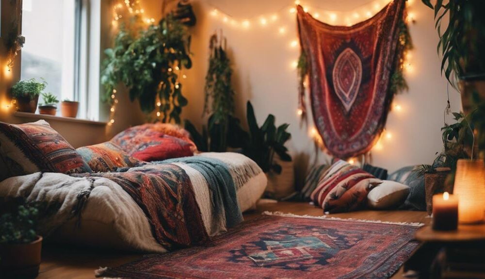 bohemian dorm decor ideas