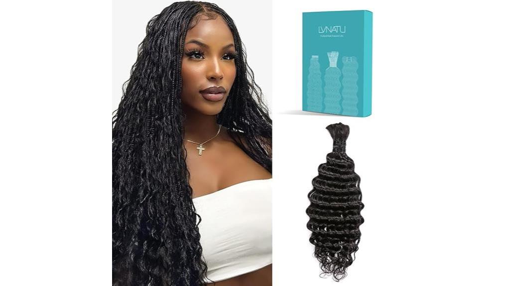 bohemian knotless braids extensions