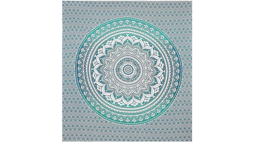 bohemian ombre mandala decor